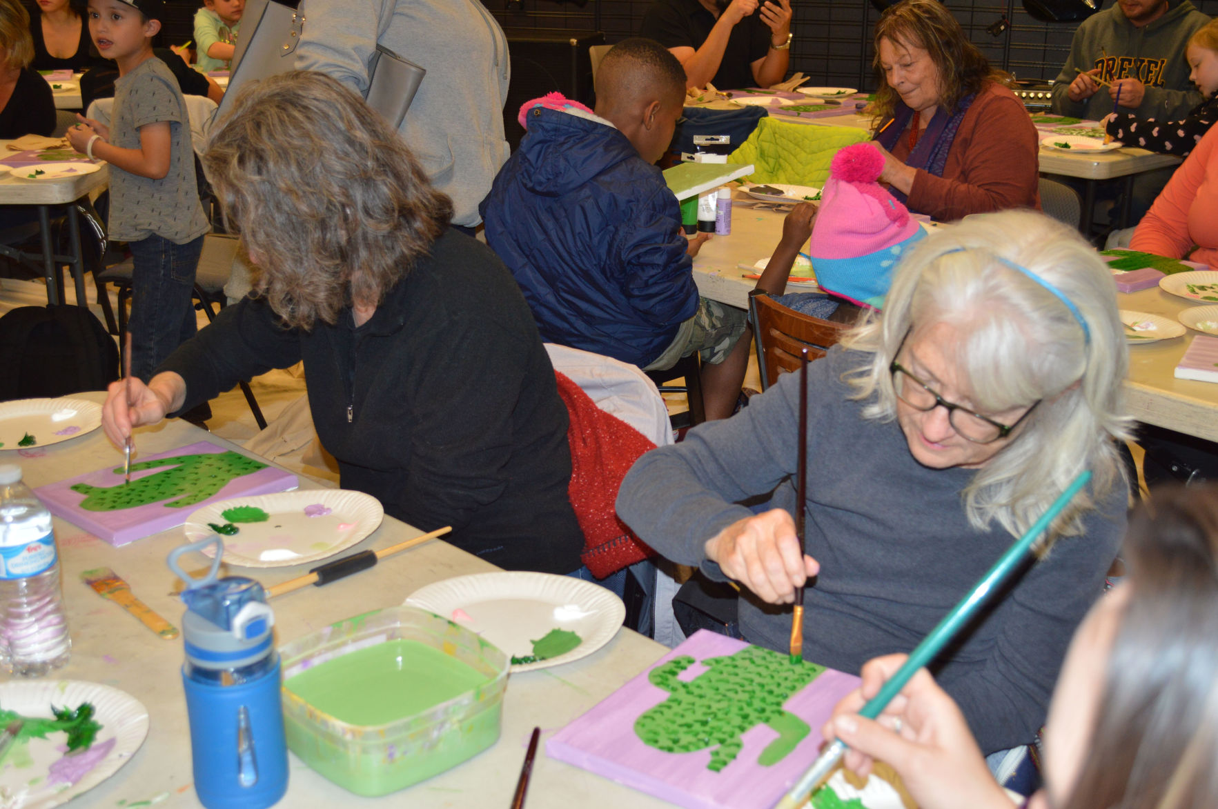 Paint nite at Bookmans offers fun and art for all